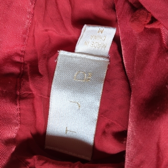 The Jetset Diaries Leone Mini Wrap Dress Red  Medium JCD Slip Dress Vday - Picture 12 of 16
